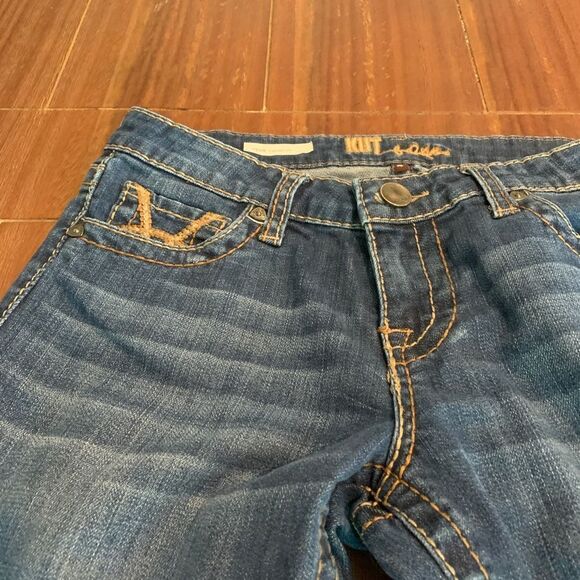 KUT from the KLOTH Women’s Stevie Straight Leg Jeans Size 4 - Picture 3 of 7